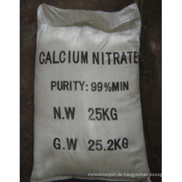Calciumnitrat-Granulat-Dünger (CAS-Nr .: 10124-37-5), Calciumnitrat (15.5-0-0 + 26.5 CaO)